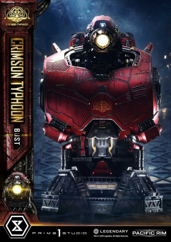 Pacific Rim Life Size Bust 1/1 Crimson Typhoon Deluxe Version 103 cm 10