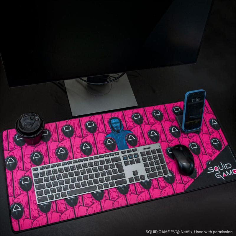 Squid Game Desk Pad Front Man and Guards 2