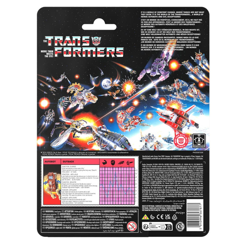 The Transformers Retro G1 Action Figure Autobot Outback 13 cm 1