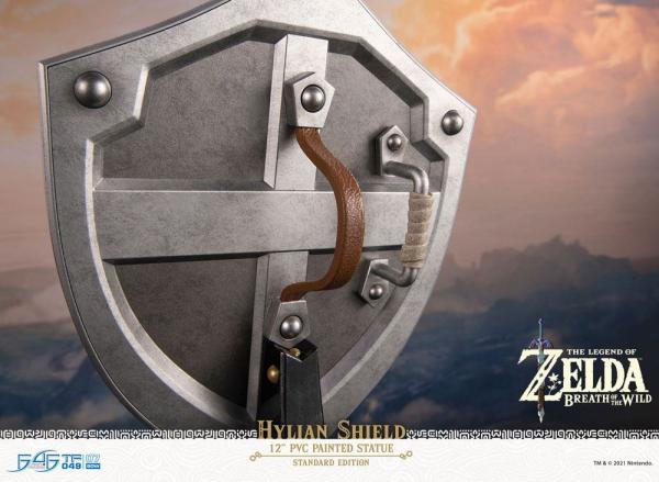 The Legend of Zelda Breath of the Wild PVC Statue Hylian Shield Standard Edition 29 cm