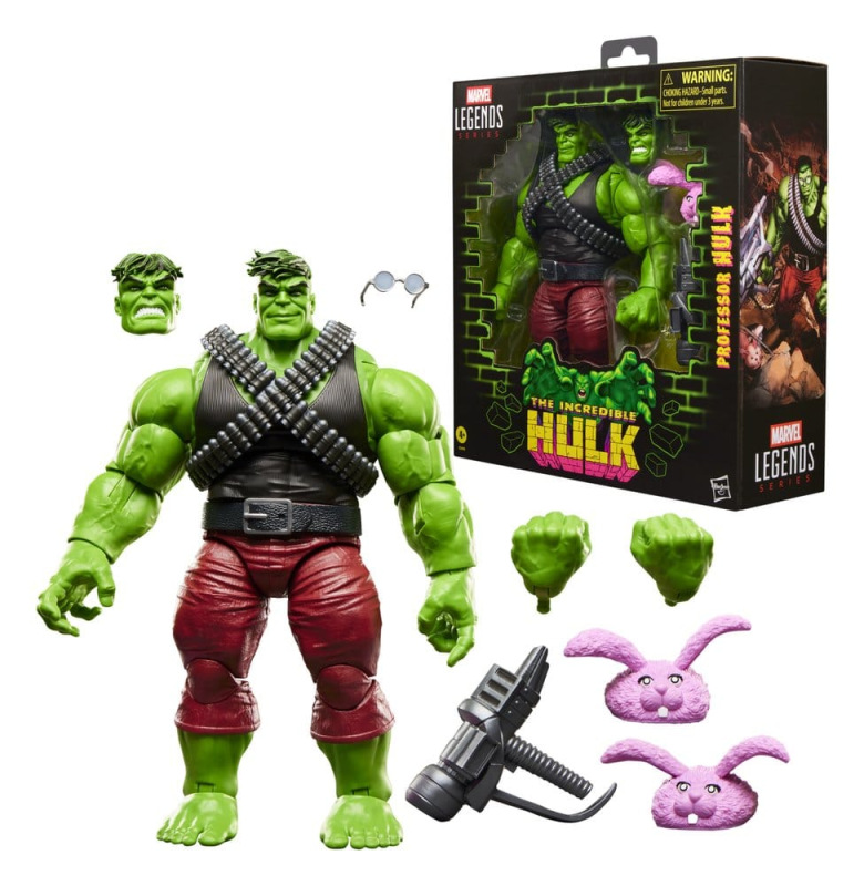 The Incredible Hulk Marvel Legends Action Figure Professor Hulk 15 cm 1