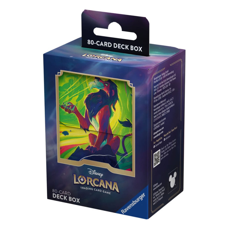 Disney Lorcana TCG Deck Box Scar 1