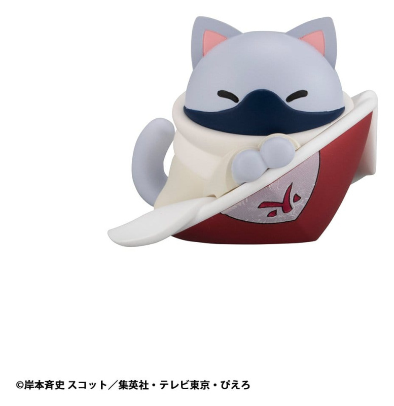 Naruto Shippuden Mega Cat Project Nyaruto! Mini Figures The bond between master and disciple ver. Bl 6