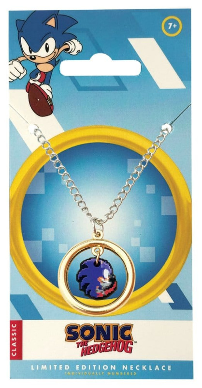 Sonic - The Hedgehog Necklace with Pendant Ring 3