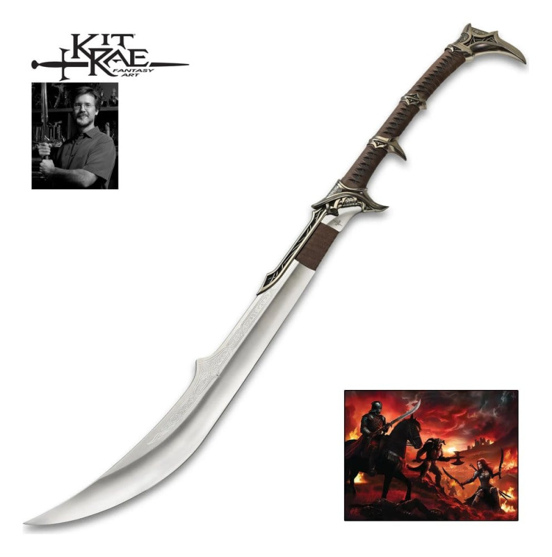 Kit Rae Swords of the Ancients Replica Savathos-Mithrodin War Sword 111 cm 1