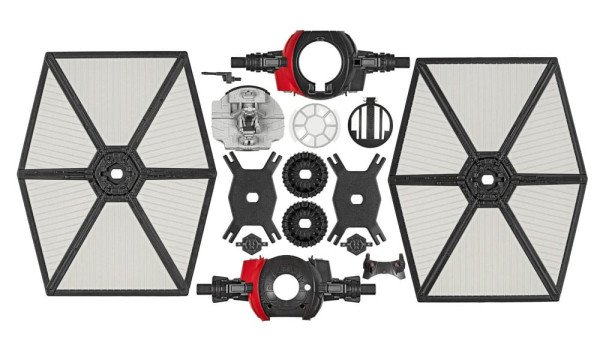 Star Wars Model Kit 1/51 First Order Special Forces TIE Fighter 14 cm 5