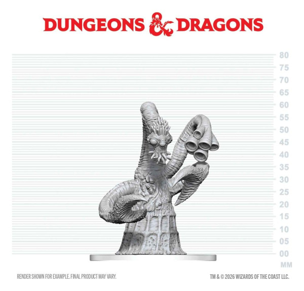 Dungeons & Dragons Nolzur's Marvelous Miniatures Unpainted Miniature Yithian 14 cm 2