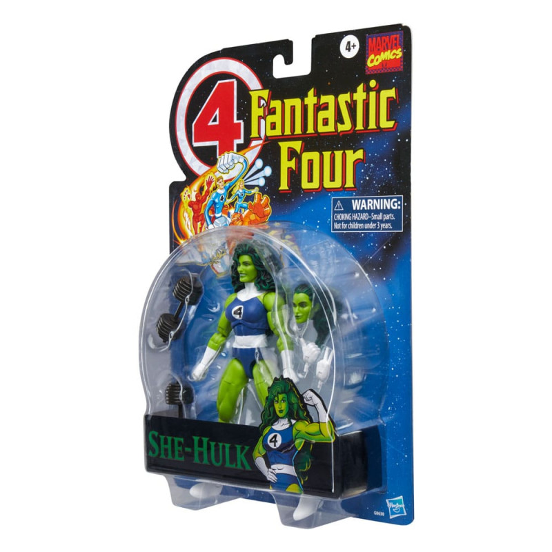 Fantastic Four Marvel Legends Retro Action Figure She-Hulk 15 cm 7
