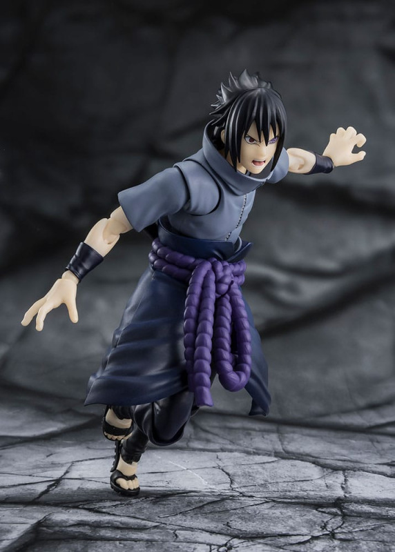 Naruto S.H.Figuarts Action Figure Sasuke Uchiha Solitary Shinobi 15 cm 5
