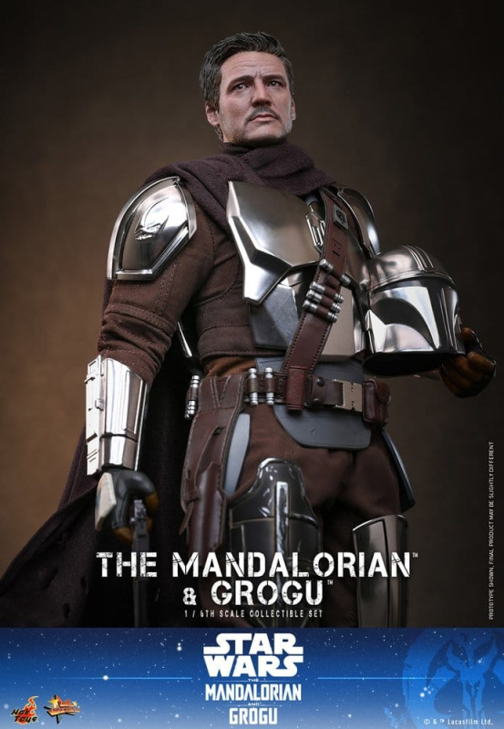 Star Wars: The Mandalorian & Grogu Movie Masterpiece Action Figure 1/6 The Mandalorian and Grogu 31 12