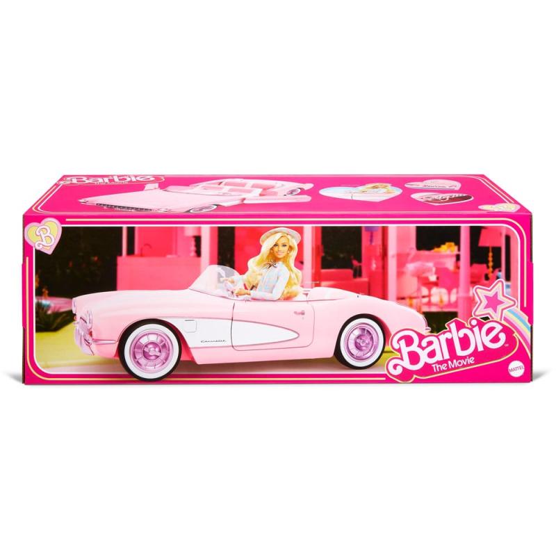 Barbie The Movie Vehicle Pink Corvette Convertible