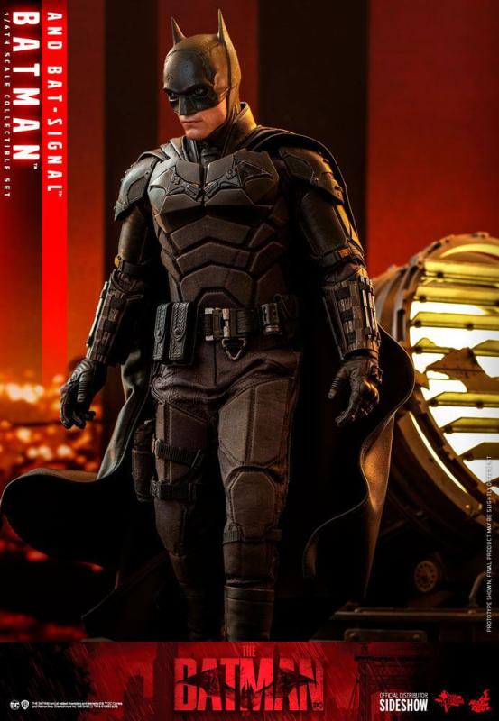 The Batman Movie Masterpiece Action Figure 1/6 Batman with Bat-Signal 31 cm