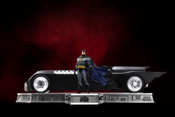 Batman The Animated Series (1992) Art Scale Set Deluxe 1/10 Batman and Batmobile 24 cm