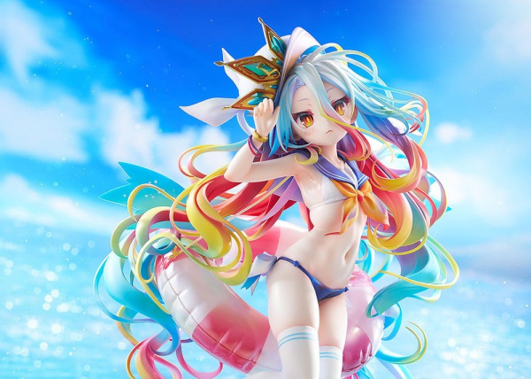 No Game No Life Statue 1/7 Shiro: Sailor-Style Swimsuit Ver. 24 cm 4