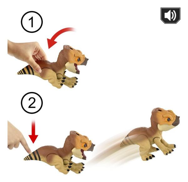 Jurassic World: Rebirth Interactive Action Figure Aquilops Dolores 13 cm 4