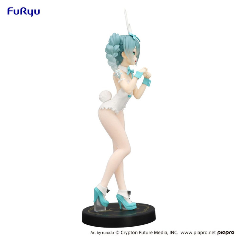 Hatsune Miku BiCute Bunnies PVC Statue Miku Rurudo White Color Ver. 27 cm 5