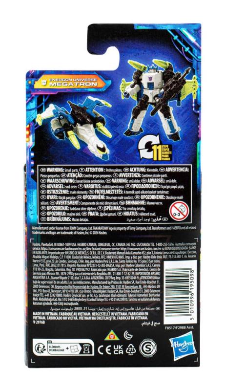 Transformers Generations Legacy United Core Class Action Figure Energon Universe Megatron 9 cm