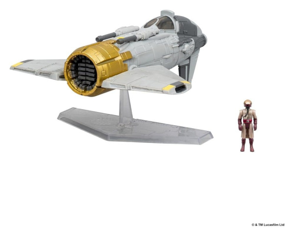 Star Wars Medium Vehicle Fiend Fighter with Star Navigator 13 cm 1