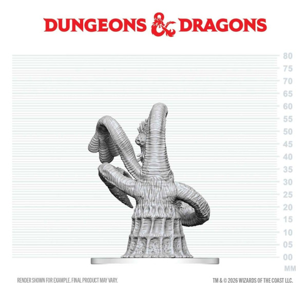Dungeons & Dragons Nolzur's Marvelous Miniatures Unpainted Miniature Yithian 14 cm 1