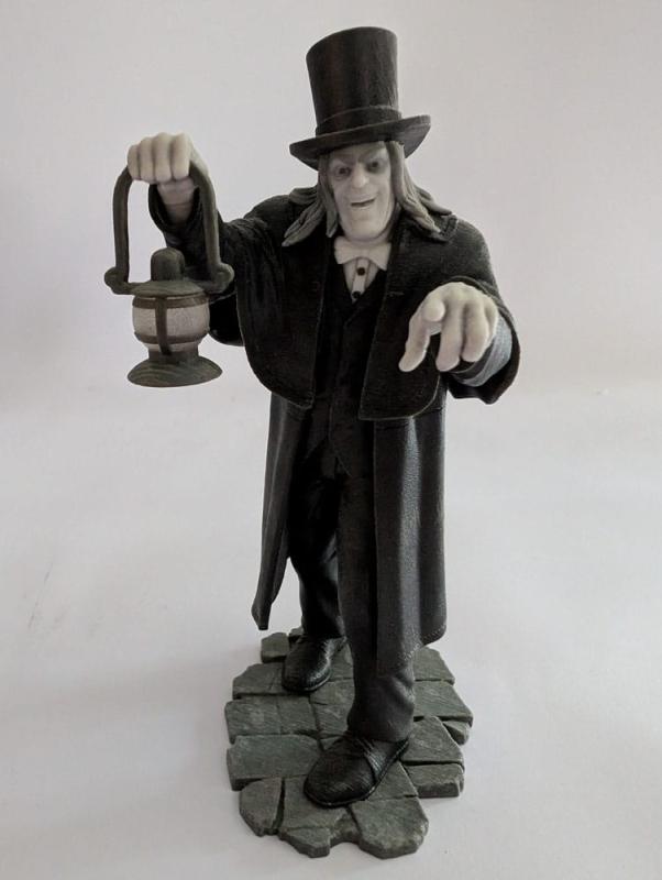 London After Midnight Statue 1/10 Lon Chaney Black & White Ver. 16 cm 6