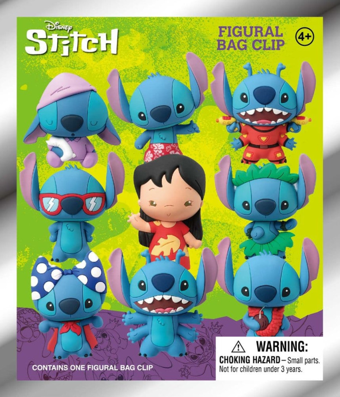 Lilo & Stitch PVC Bag Clips Series 1 Display (24) 2