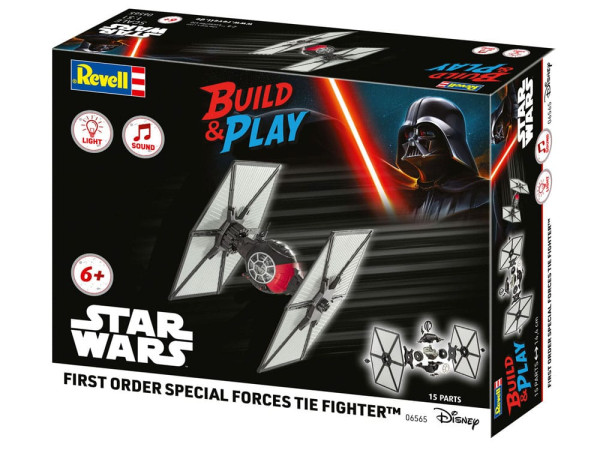 Star Wars Model Kit 1/51 First Order Special Forces TIE Fighter 14 cm 10