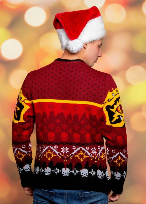 Warhammer 40,000 Christmas Sweater Chaos Size L 3
