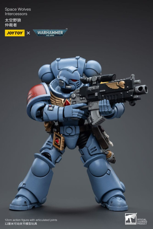 Warhammer 40k Action Figure 1/18 Space Wolves Intercessors 12 cm 6