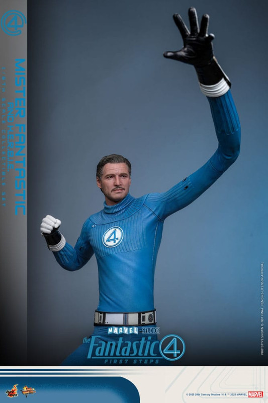 The Fantastic Four: First Steps Movie Masterpiece Action Figure 2-Pack 1/6 Mister Fantastic & H.E.R. 13