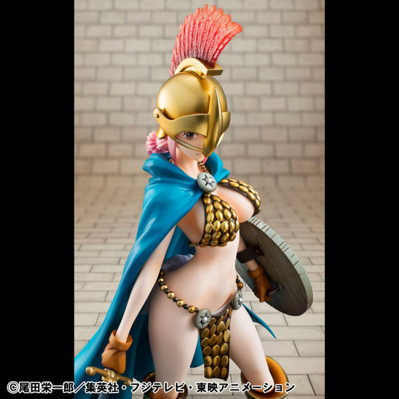 One Piece P.O.P PVC Statue Gladiator Rebecca Sailing Again Super Limited Reprint Ver. 22 cm 6