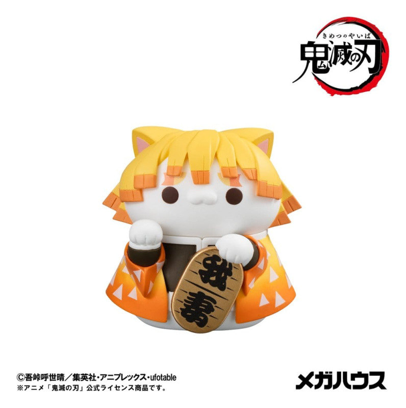 Demon Slayer: Kimetsu no Yaiba Mega Cat Project Trading Figures 8-Pack Fortune Cats Ver. 01 7 cm Bli 4