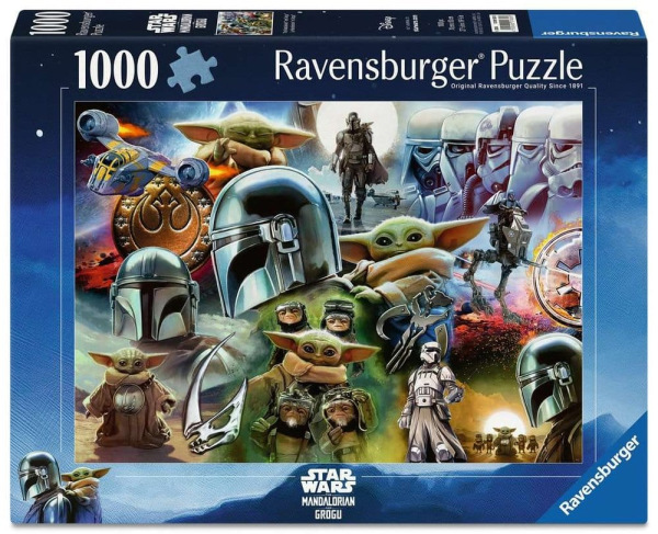 The Mandalorian and Grogu Jigsaw Puzzle (1000 Pieces)