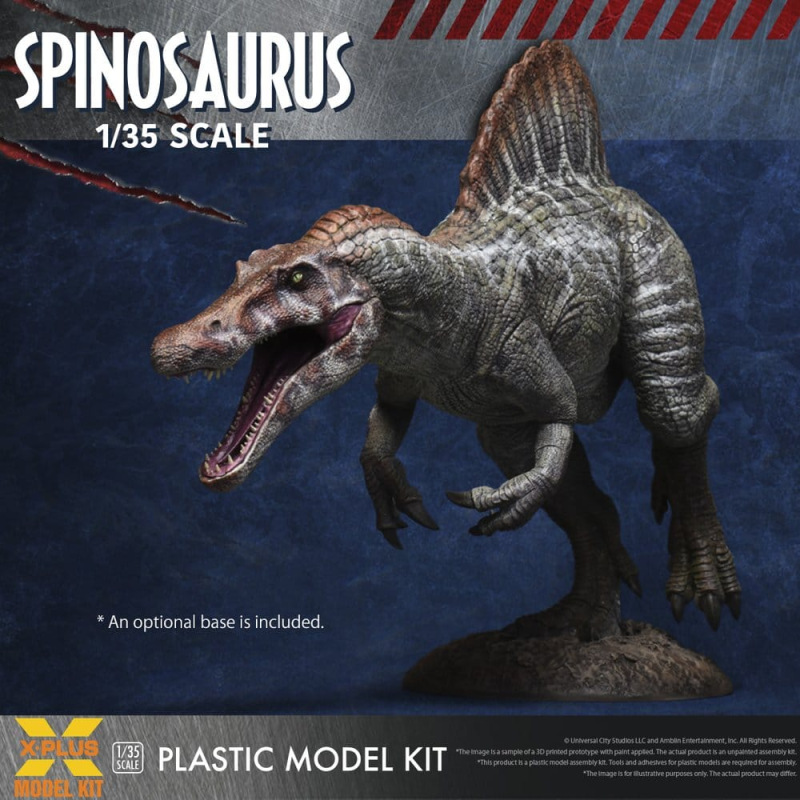 Jurassic Park III Plastic Model Kit 1/35 Spinosaurus 19 cm (Reproduction) 4
