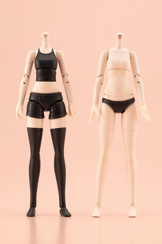 Sousai Shojo Teien Accessory Set for 1/10 Action Figures Dress Up Body Body Color C Size S 2