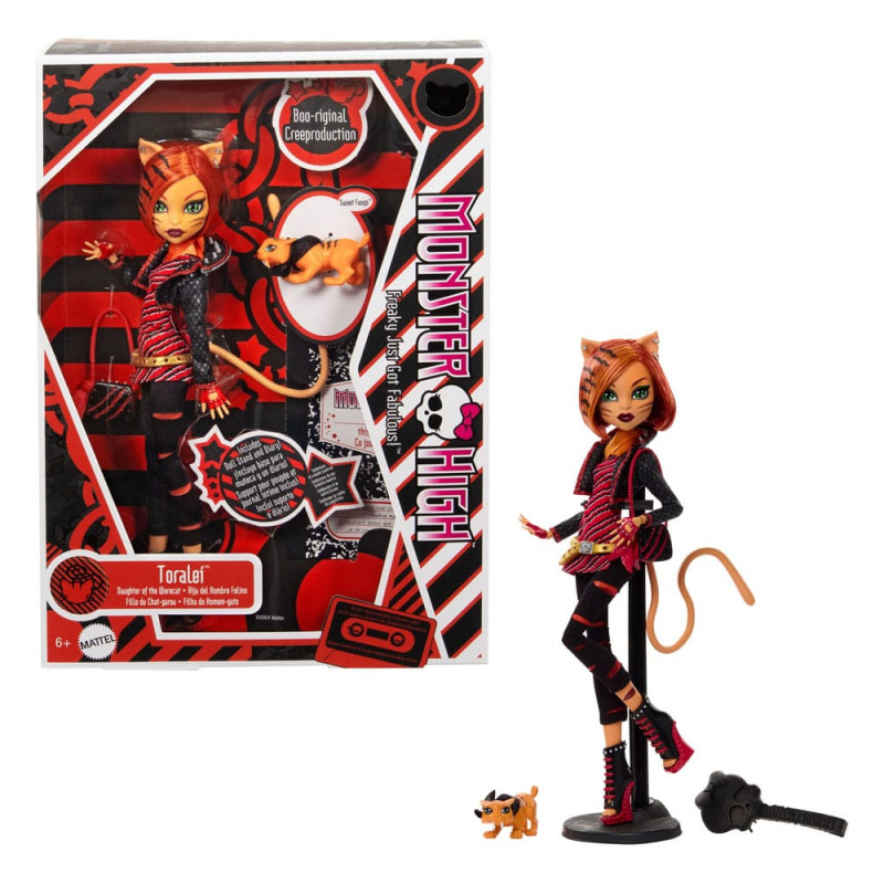 Monster High Boo-riginal Creeproduction Doll Toralei 25 cm 3