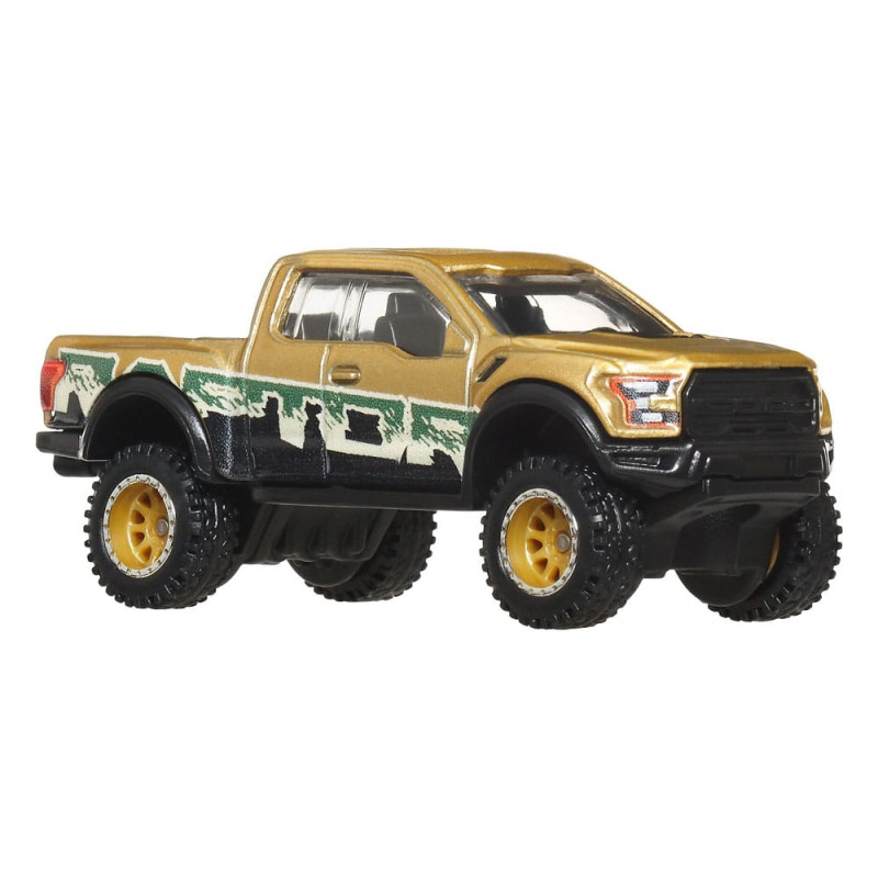 Hot Wheels Premium Car Culture Diecast Vehicle 1/64 2017 Ford F-150 Raptor 4