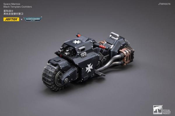 Warhammer 40k Vehicle 1/18 Black Templars Outrider Bike 22 cm 10