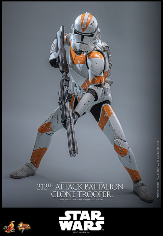 Star Wars: The Clone Wars Action Figure 1/6 212th Attack Battalion Clone Trooper 30 cm 6