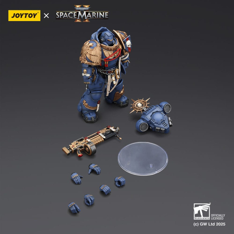 Warhammer 40,000: Space Marine 2 Action Figure Ultramarines Heavy Relic Primus Armor with Heavy Reli 5