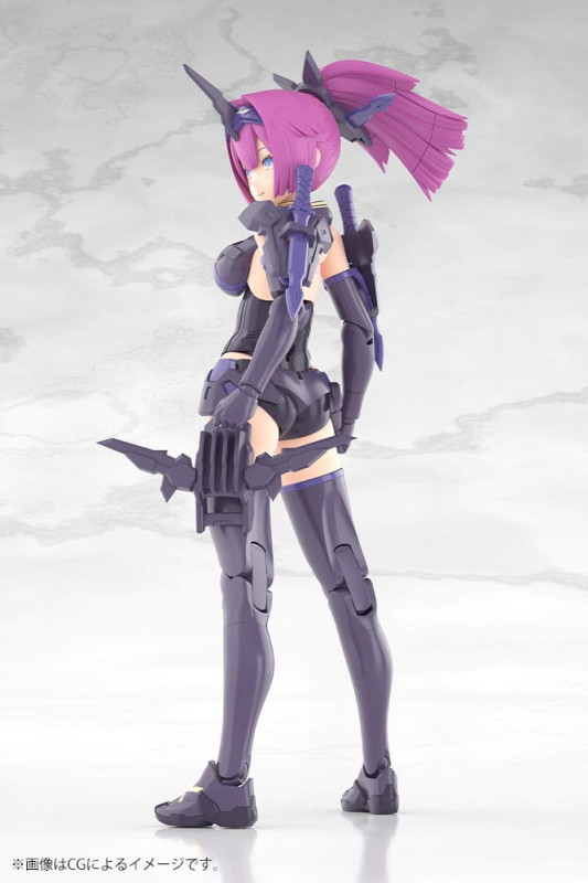 Megami Device Plastic Model Kit 1/1 Asra Archer Kizuna Shadow Edition Full Package 14 cm 8