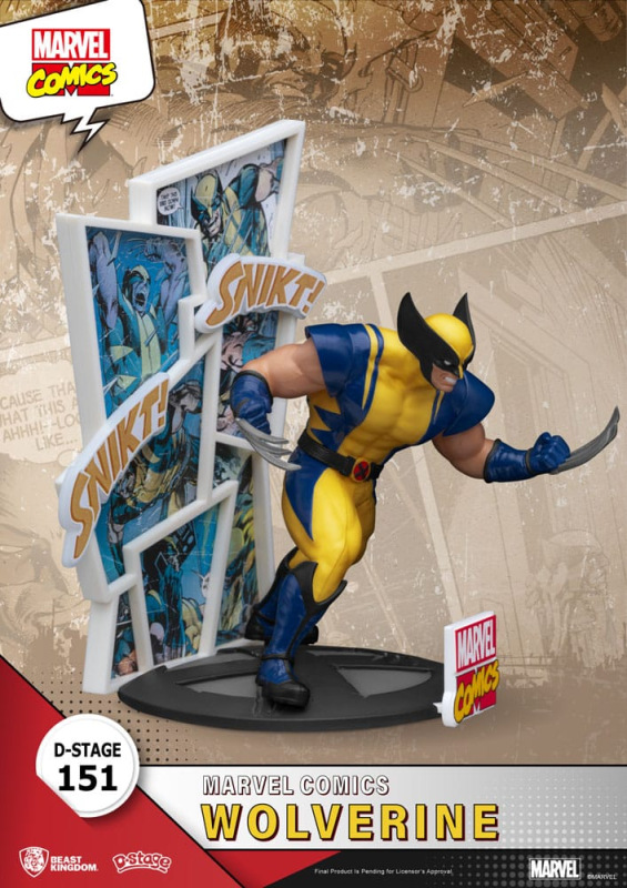 Marvel D-Stage PVC Diorama Wolverine 16 cm 5