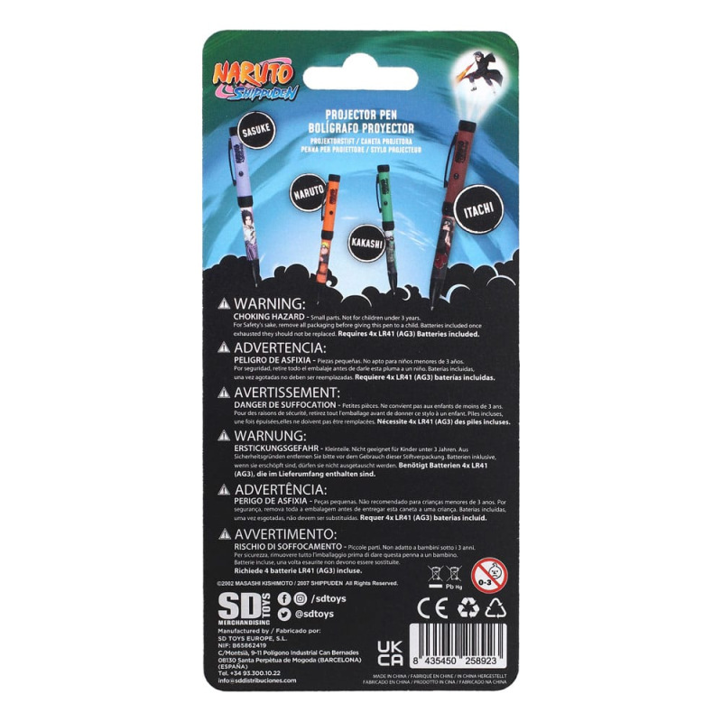 Naruto Shippuden Pen with Light Projector Itachi 5