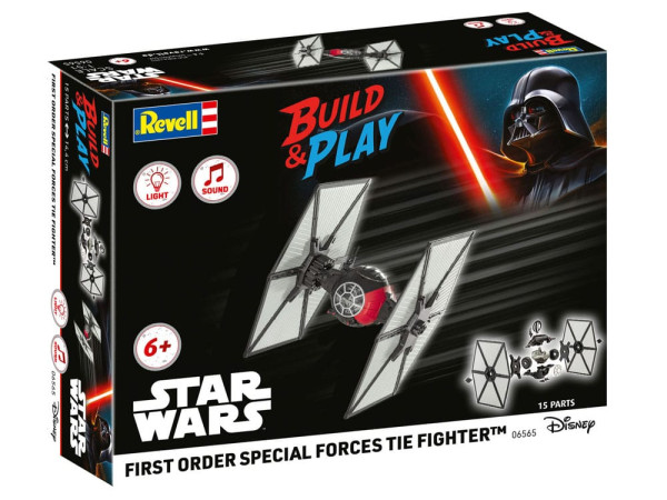 Star Wars Model Kit 1/51 First Order Special Forces TIE Fighter 14 cm 8