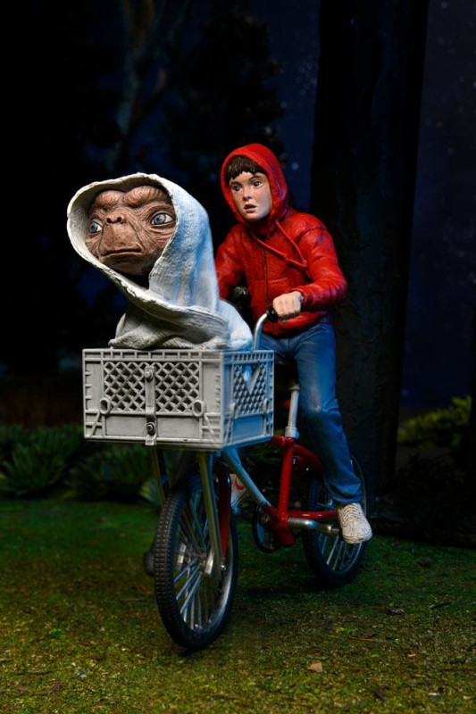 E.T. the Extra-Terrestrial Action Figure Elliott & E.T. on Bicycle 13 cm 12