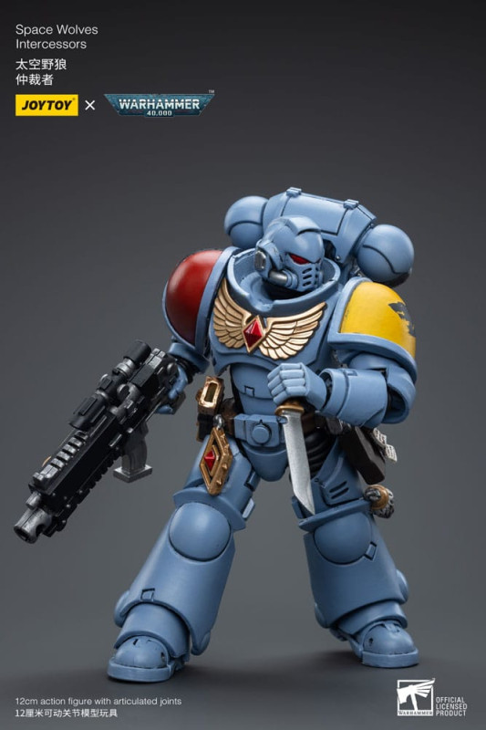 Warhammer 40k Action Figure 1/18 Space Wolves Intercessors 12 cm 4
