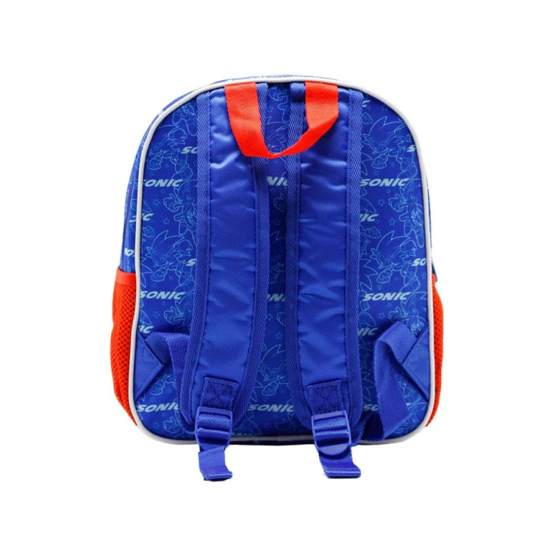 Sonic The Hedgehog 3D Backpack Sega Velocity Blue Small 1