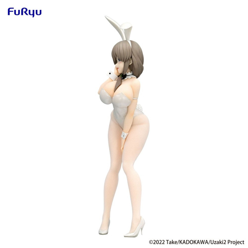 Uzaki-chan Wants to Hang Out! BiCute Bunnies PVC Statue Tsuki Uzaki White Pearl Ver. 29 cm 5