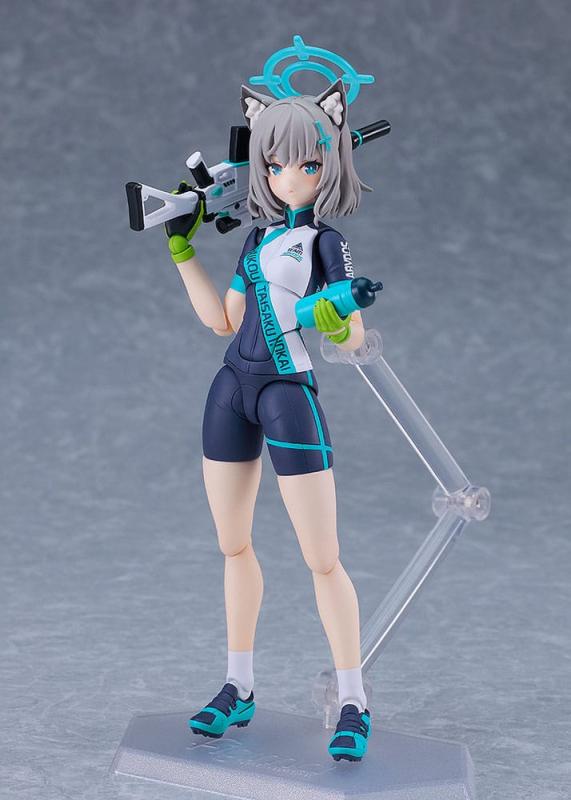 Blue Archive Figma Action Figure Shiroko Sunaookami Cycling 15 cm 4