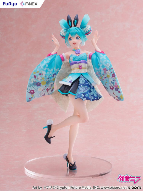 Hatsune Miku F:NEX PVC Statue 1/7 Hatsune Miku Wa-bunny 27 cm 6