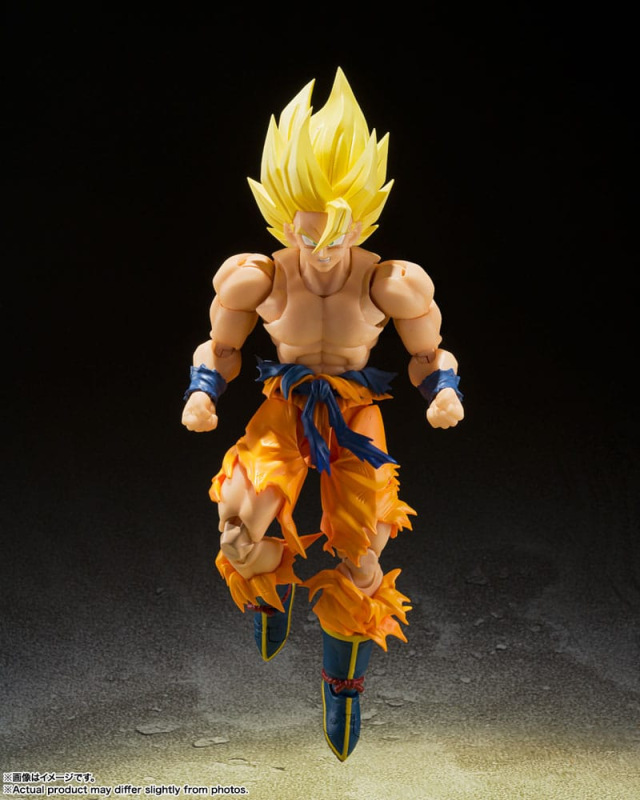 Dragon Ball Z S.H. Figuarts Action Figure Super Saiyan Son Goku (Legendary Super Saiyan) 15 cm 8
